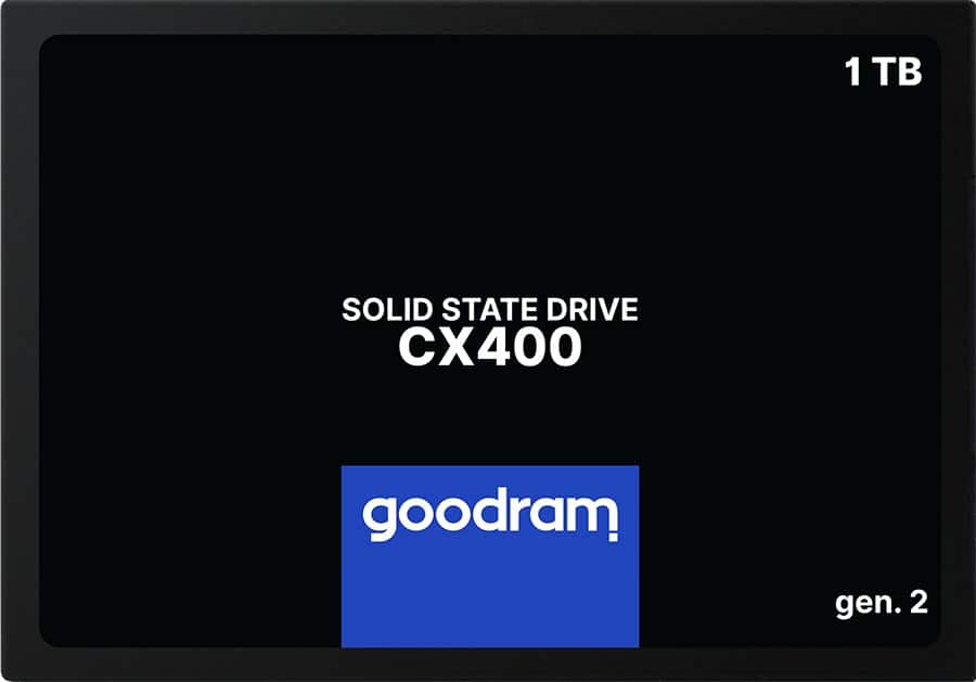 DYSK SSD GOODRAM CX400 Gen2 1TB SATA III 2,5 RETAIL — zdjęcie 1 z 8
