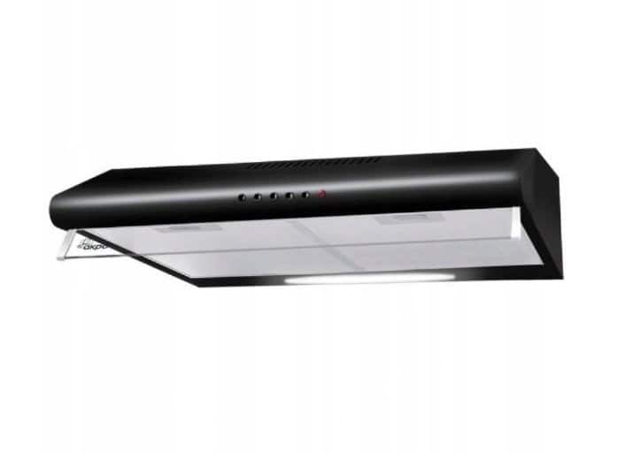 Okap podszafkowy AKPO WK-7 P 3060 CZARNY 600mm — zdjęcie 1 z 2
