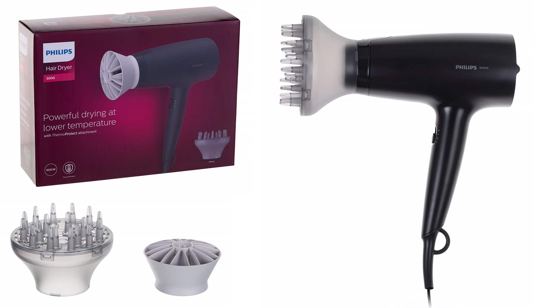 Suszarka do włosów PHILIPS BHD 302/30 — zdjęcie 1 z 8