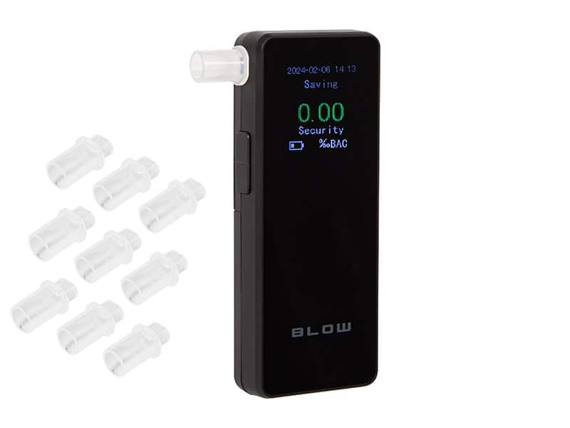 BLOW ALKOMAT-TESTER TRZEŹWOŚCI BLOW 9900 BLACK — zdjęcie 1 z 4