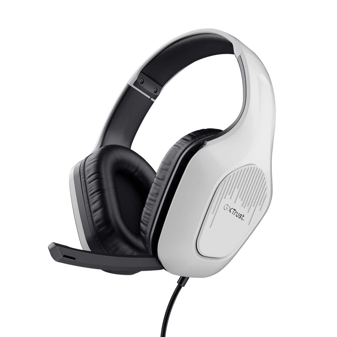 Słuchawki TRUST ZIROX HEADSET WHITE — zdjęcie 1 z 8