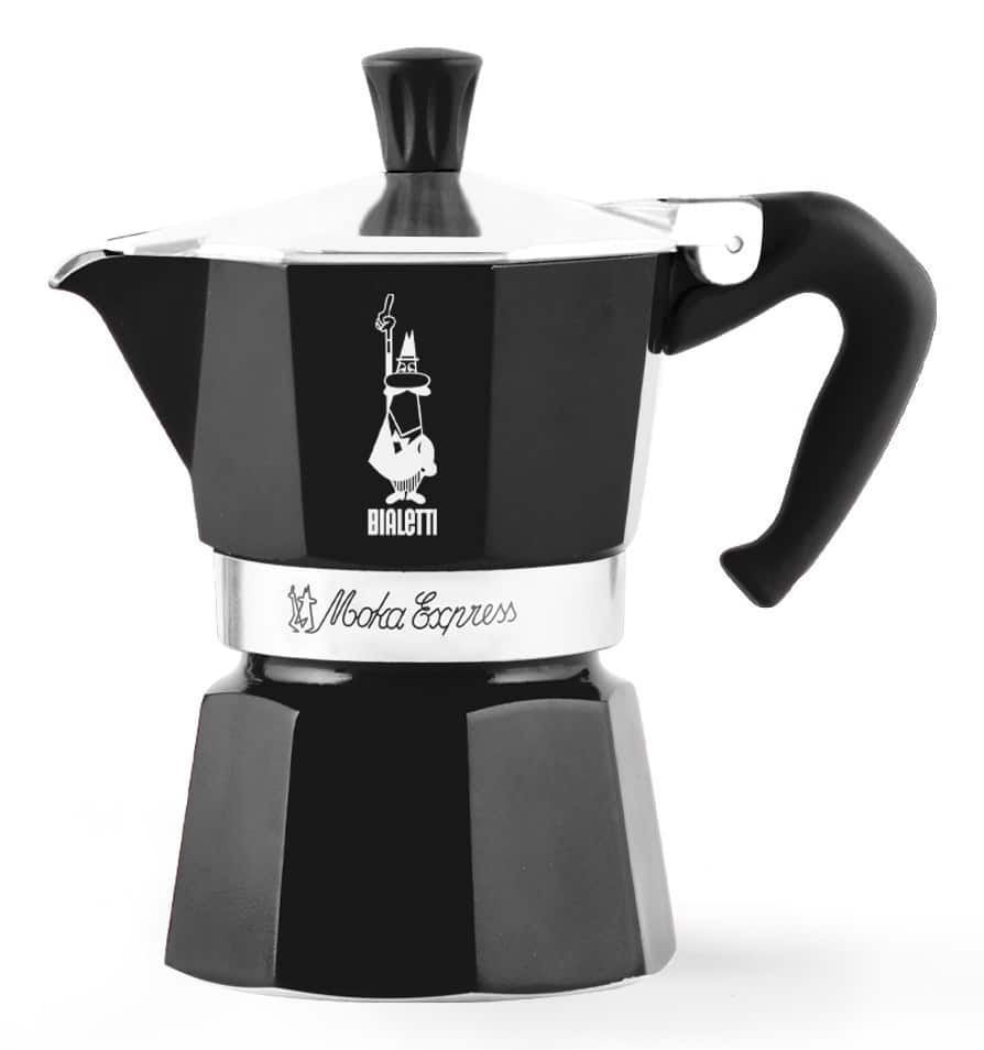 Bialetti kawiarka Moka Express 3tz czarna — zdjęcie 1 z 5