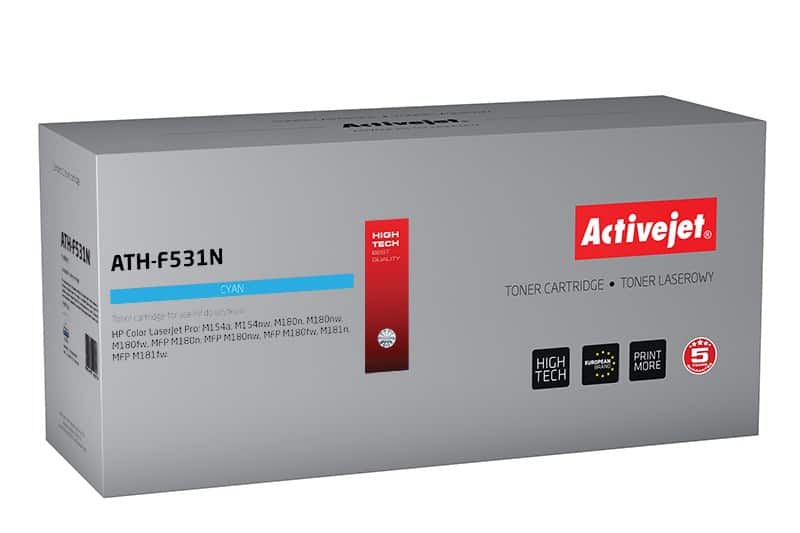 Activejet ATH-F531N Toner, 900 stron, niebieski