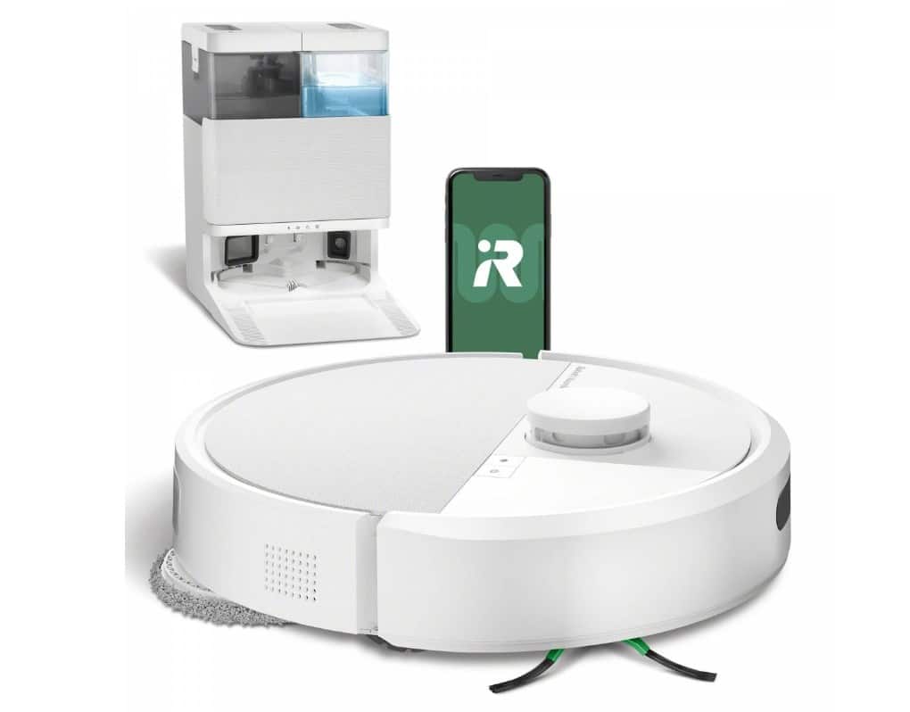 Robot sprzątający iRobot Roomba Plus 405 Combo + stacja AutoWash (biały) — zdjęcie 1 z 4