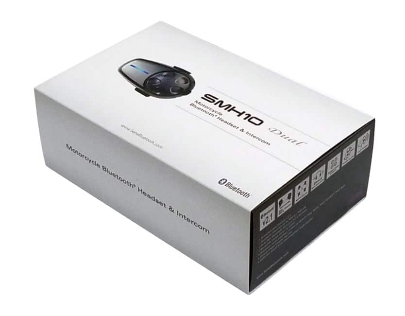 Interkom Sena SMH10D-10 Bluetooth 3.0 900M, 2 kaski — zdjęcie 1 z 8