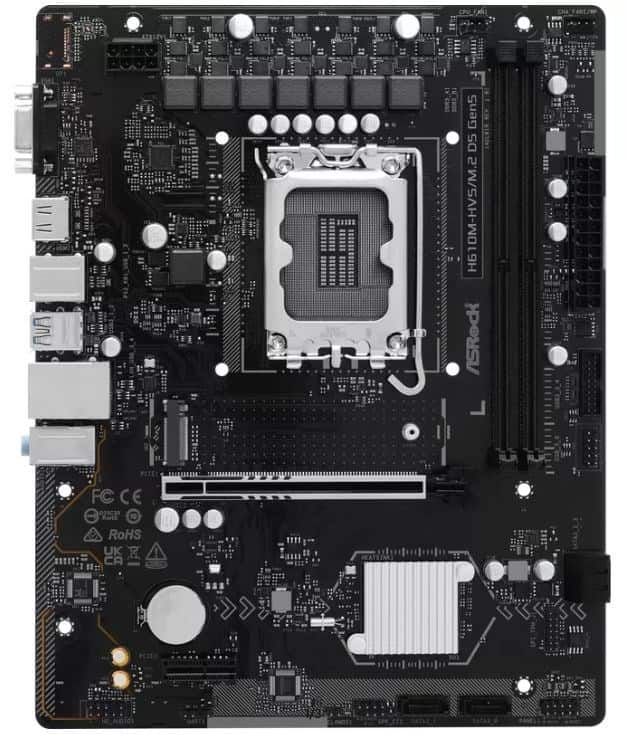 Płyta główna Asrock H610M-HVS/M.2 D5 GEN5 — zdjęcie 1 z 8