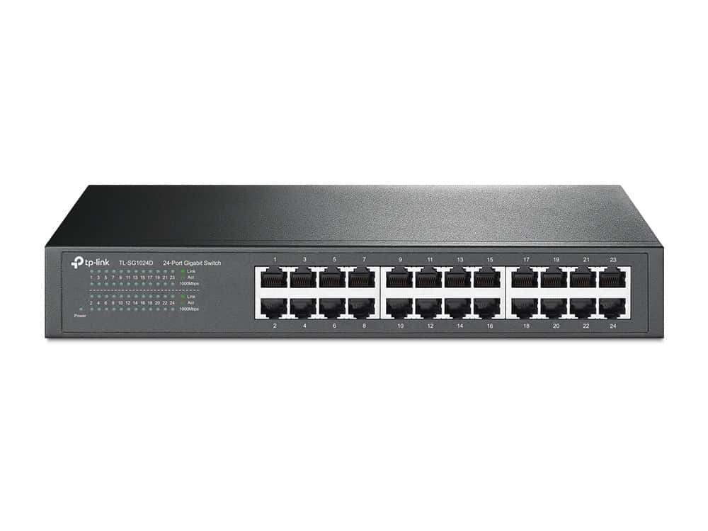 Switch TP-LINK TL-SG1024D 24 Portów 1000Mbps — zdjęcie 1 z 3