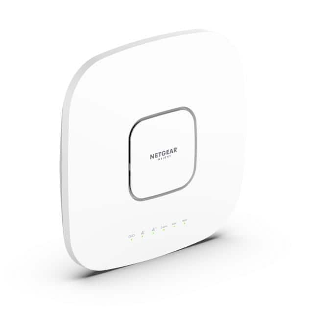 Access Point Wi-Fi 6E Netgear WAX638E 2,4GHz(2x2)/5GHz(4x4)/6GHz(2x2) PoE++/PoE+ 1x1G 1x2,5G — zdjęcie 1 z 4