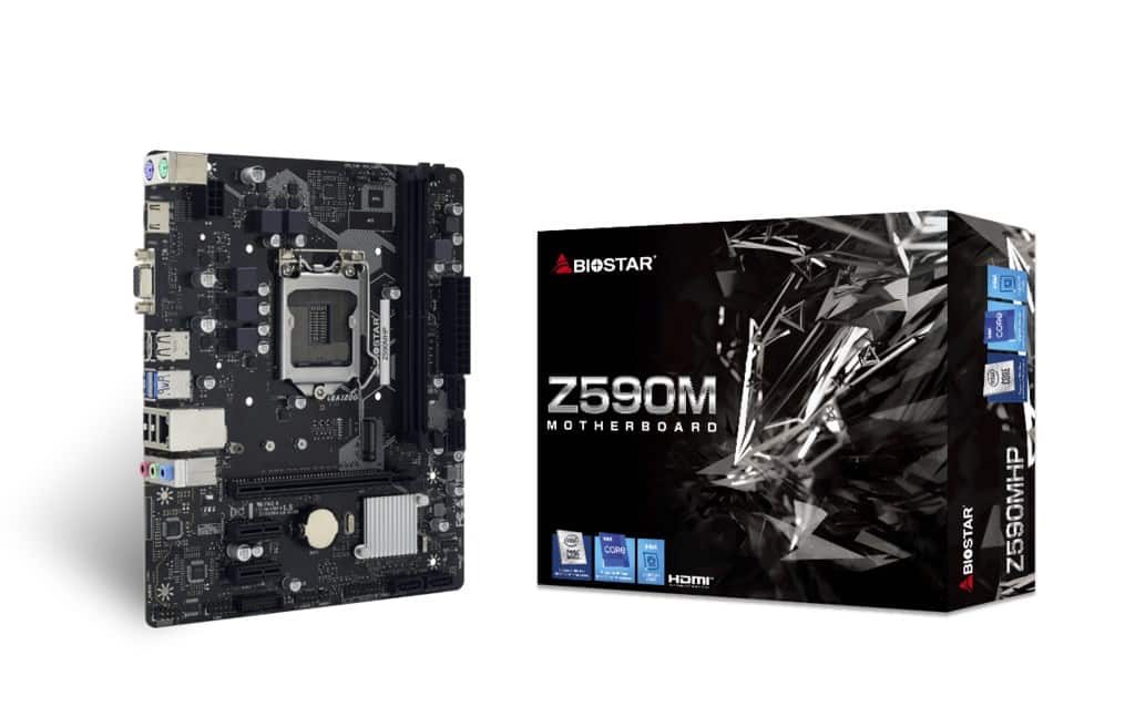 Płyta główna BIOSTAR Z590MHP Socket-1200 — zdjęcie 1 z 4