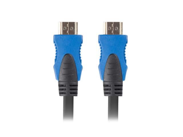 Kabel Lanberg CA-HDMI-20CU-0010-BK (HDMI M - HDMI M; 1m; kolor czarny) — zdjęcie 1 z 2