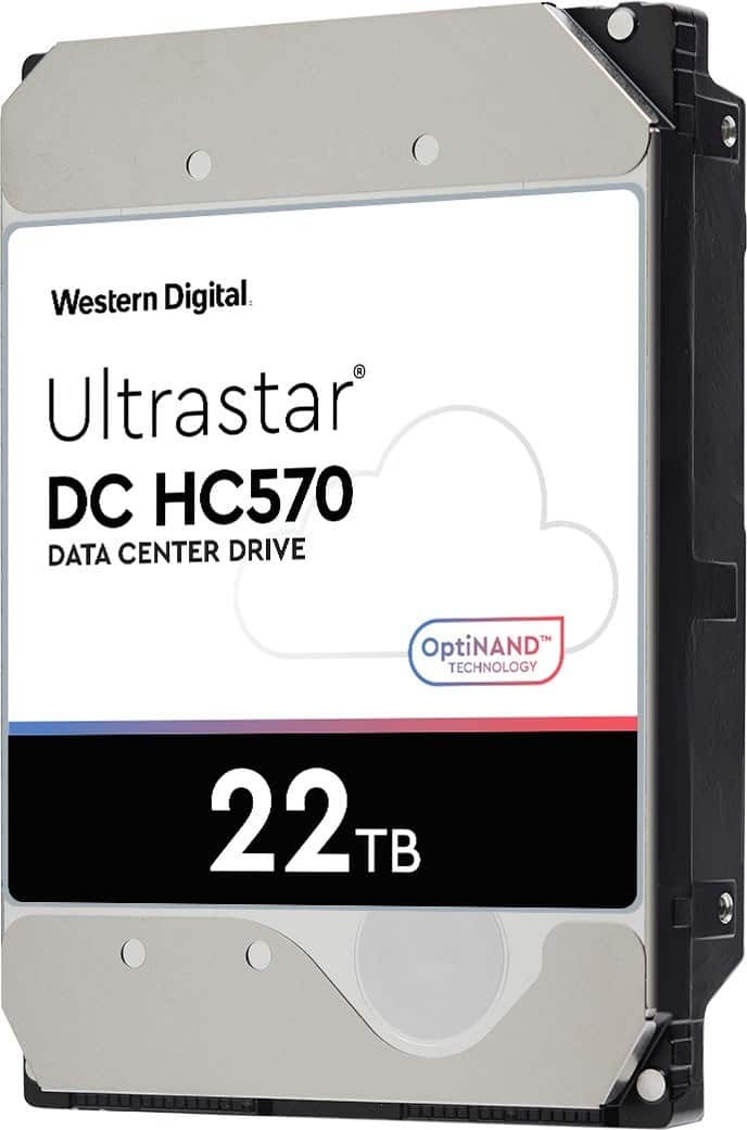 Dysk serwerowy HDD Western Digital Ultrastar DC HC570 WUH722222ALE6L4 (22 TB; 3.5"; SATA) — zdjęcie 1 z 2