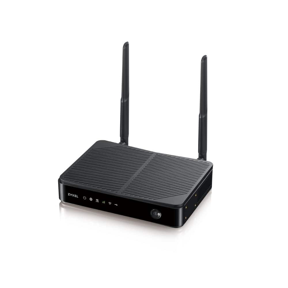 Router Wi-Fi 5 4G LTE Zyxel LTE-3301PLUS-EU0102F CAT.6 Indoor Standalone/Nebula z Licencją Nebula Pro 1 ROK, AC1200 WiFi, 4x GB LAN — zdjęcie 1 z 4