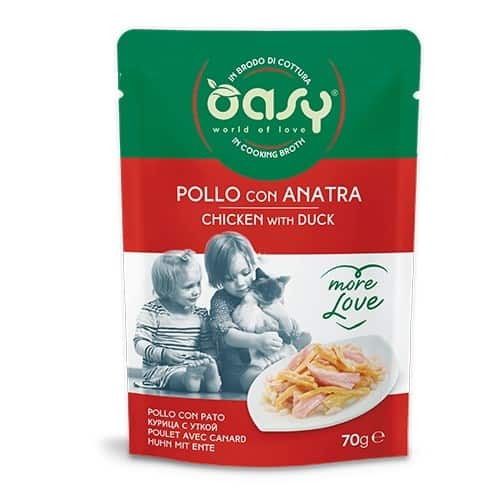 More Love Chicken with duck pouch 70gr