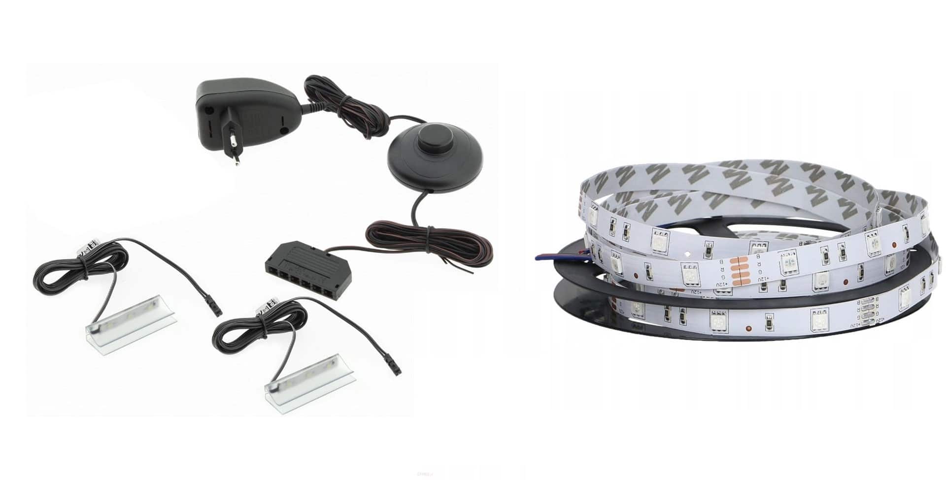 Oświetlenie RTV QIU 200 niebieskie — zdjęcie 1 z 3