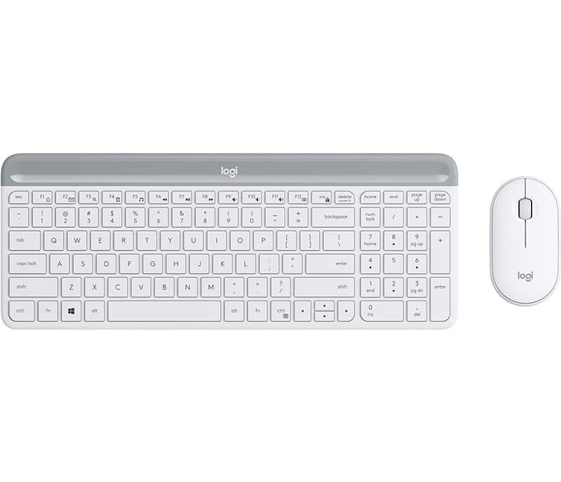 Klawiatura + mysz Logitech MK470 Biały — zdjęcie 1 z 5