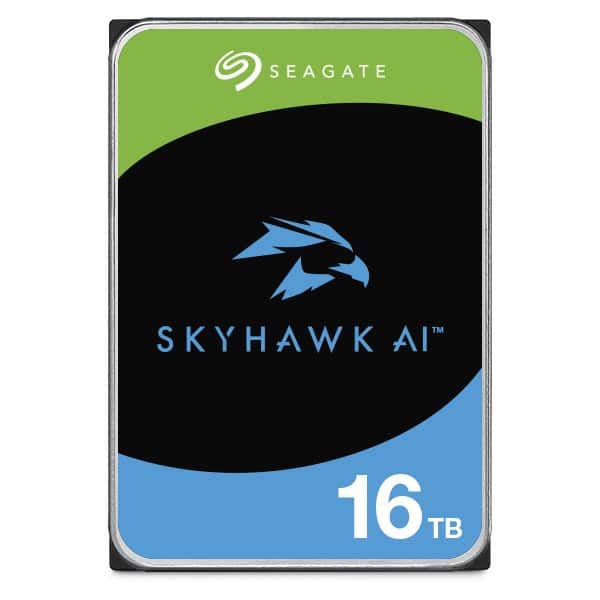 Dysk twardy HDD Seagate Skyhawk AI 16TB 3,5" SATA ST16000VE004 — zdjęcie 1 z 3
