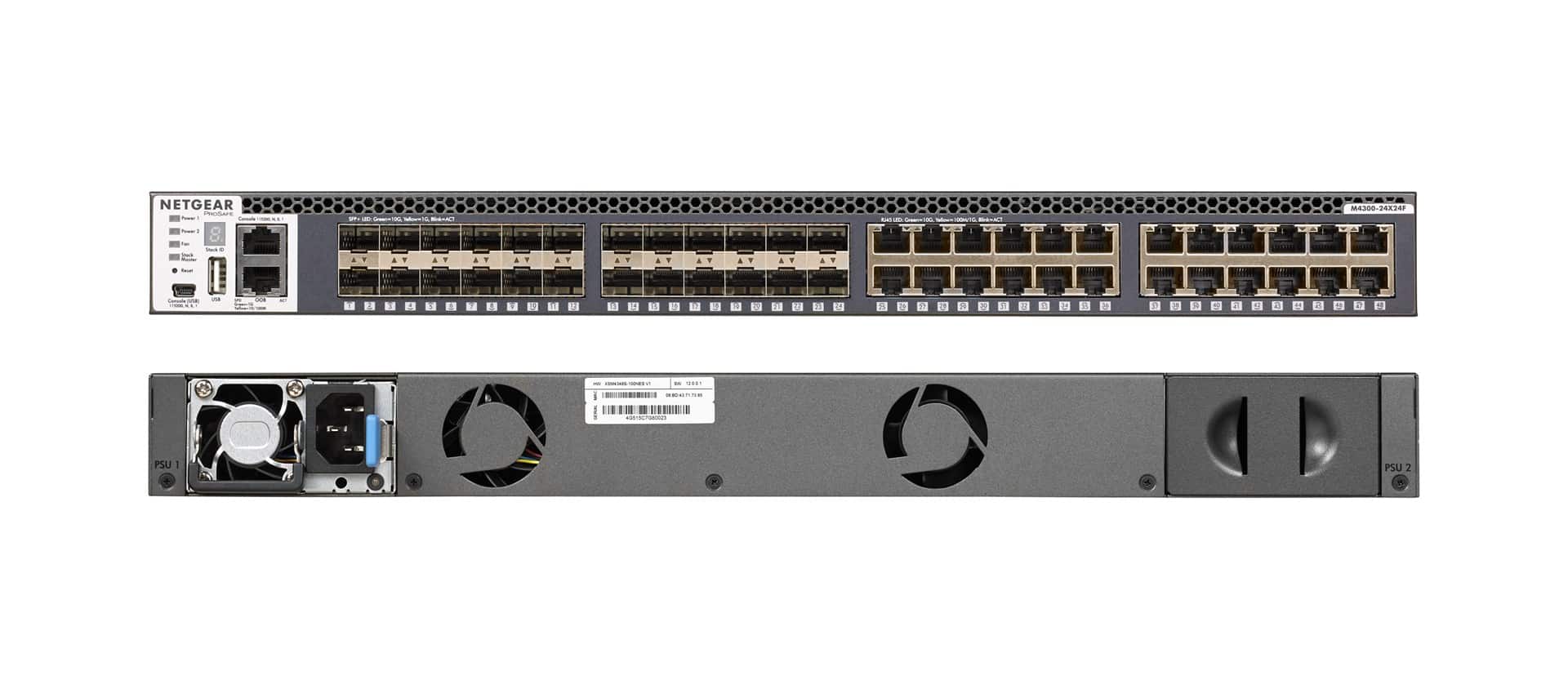 Switch Netgear XSM4348S-100NES 48p Managed 10G