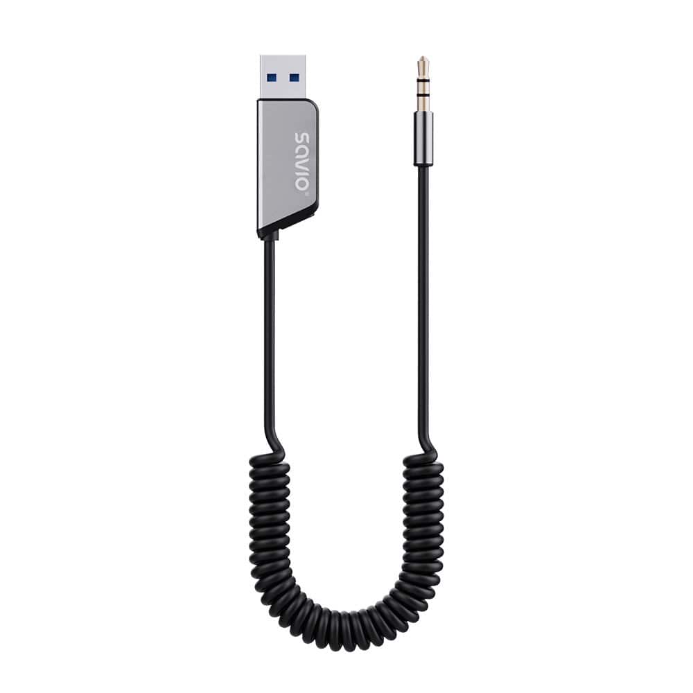 SAVIO TR-16 Transmiter AUX, USB, Bluetooth 5.3 — zdjęcie 1 z 8