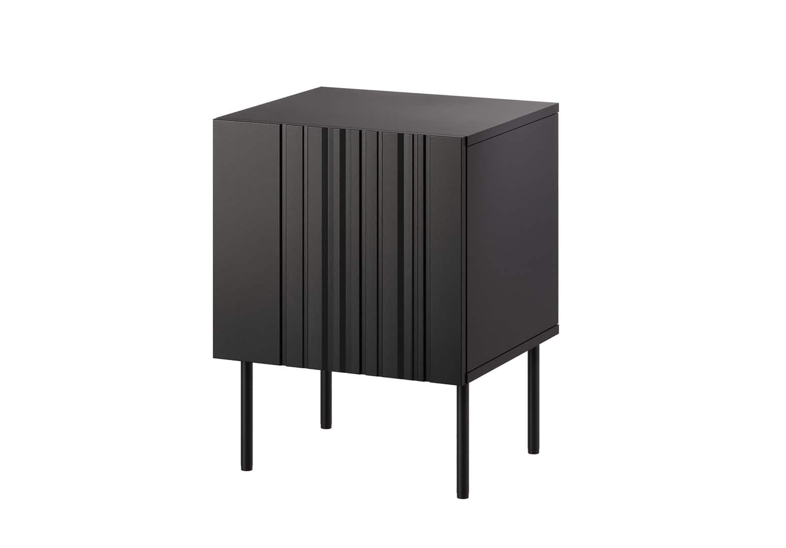 Szafka nocna 2szt ISLA 44,5x40x59 czarny mat — zdjęcie 1 z 4