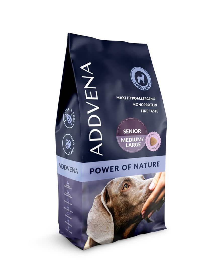 ADDVENA POWER OF NATURE dla starszych psów średnich i dużych ras 10kg — zdjęcie 1 z 5