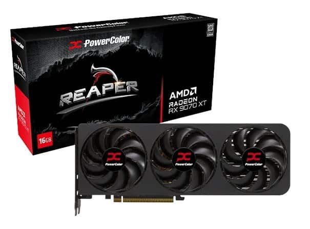 Karta graf. PowerColor Reaper RX9070XT 16G-A — zdjęcie 1 z 5