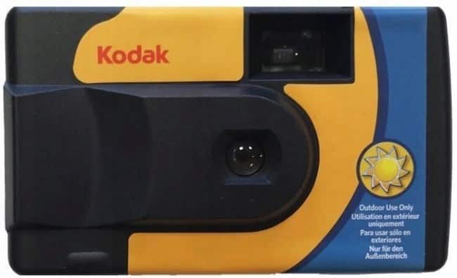 Kodak DAYLIGHT Aparat Fotograficzny Jednorazowy z filmem kolorowym 39 zdjęć. Bez wbudowanej lampy błyskowej. Analogowa fotografia. — zdjęcie 1 z 3