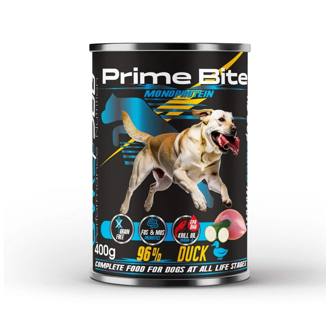GAME DOG Prime Bite kaczka, cukinia monoproteinowa 400g