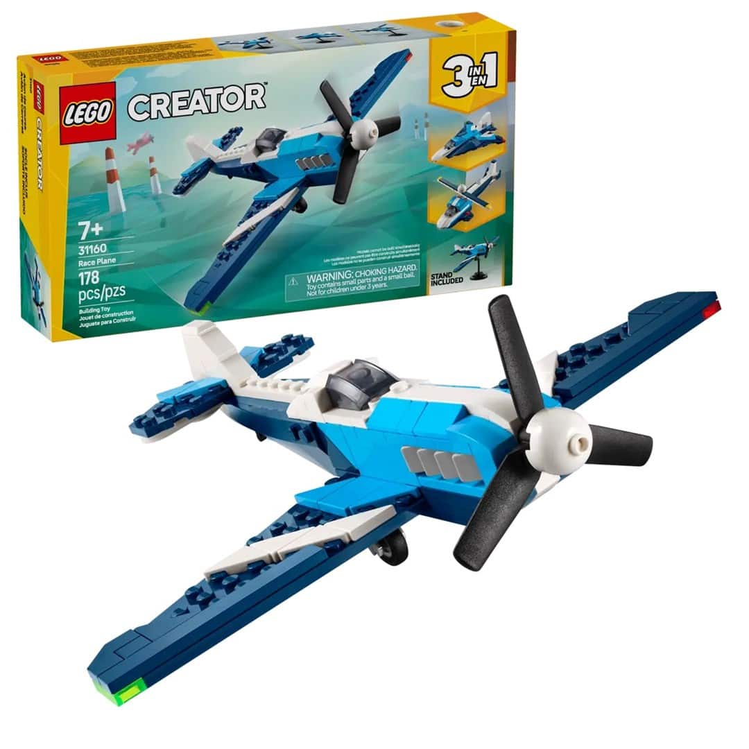 LEGO Creator 3w1 - Statek powietrzny: Samolot wyścigowy — zdjęcie 1 z 8