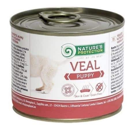 Nature's Protection Puppy Veal 200g  dog food