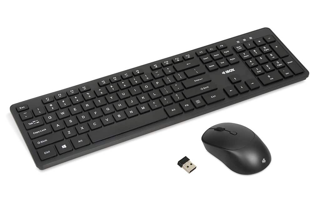 IBOX ZESTAW BEZPRZEWODOWY KLAWIATURA + MYSZ WORKSTATION PRO KIT — zdjęcie 1 z 8