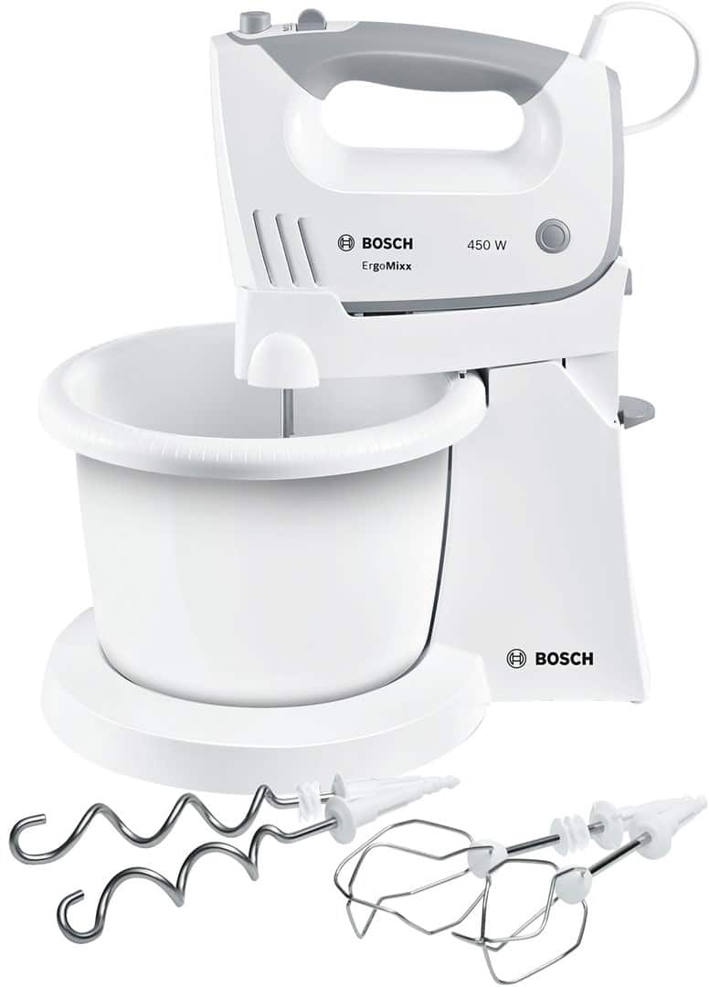 Mikser ręczny BOSCH MFQ36460, 450W, biały — zdjęcie 1 z 5