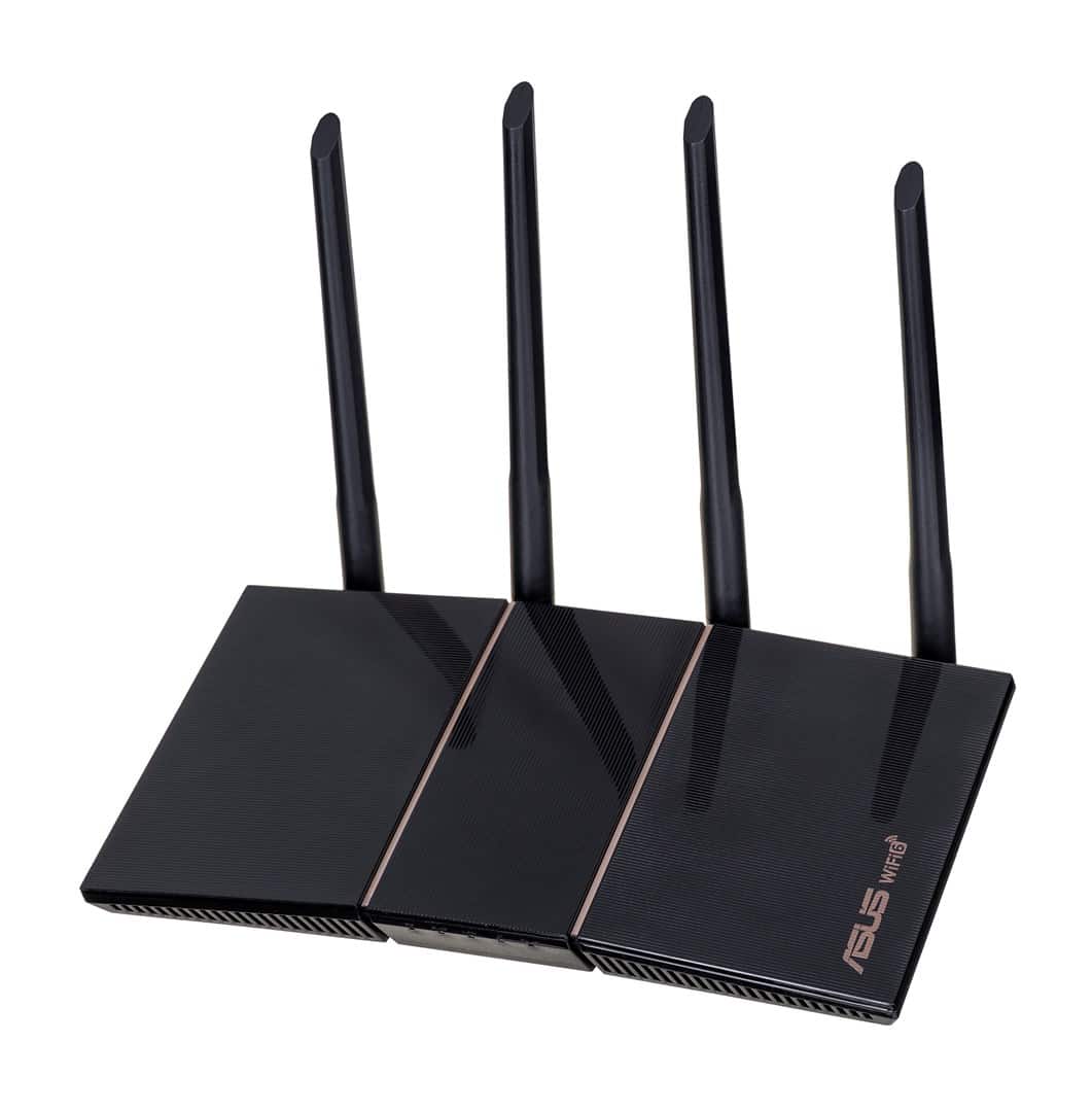 Asus- RT-AX57 router AX3000 Wi-Fi 6 — zdjęcie 1 z 8