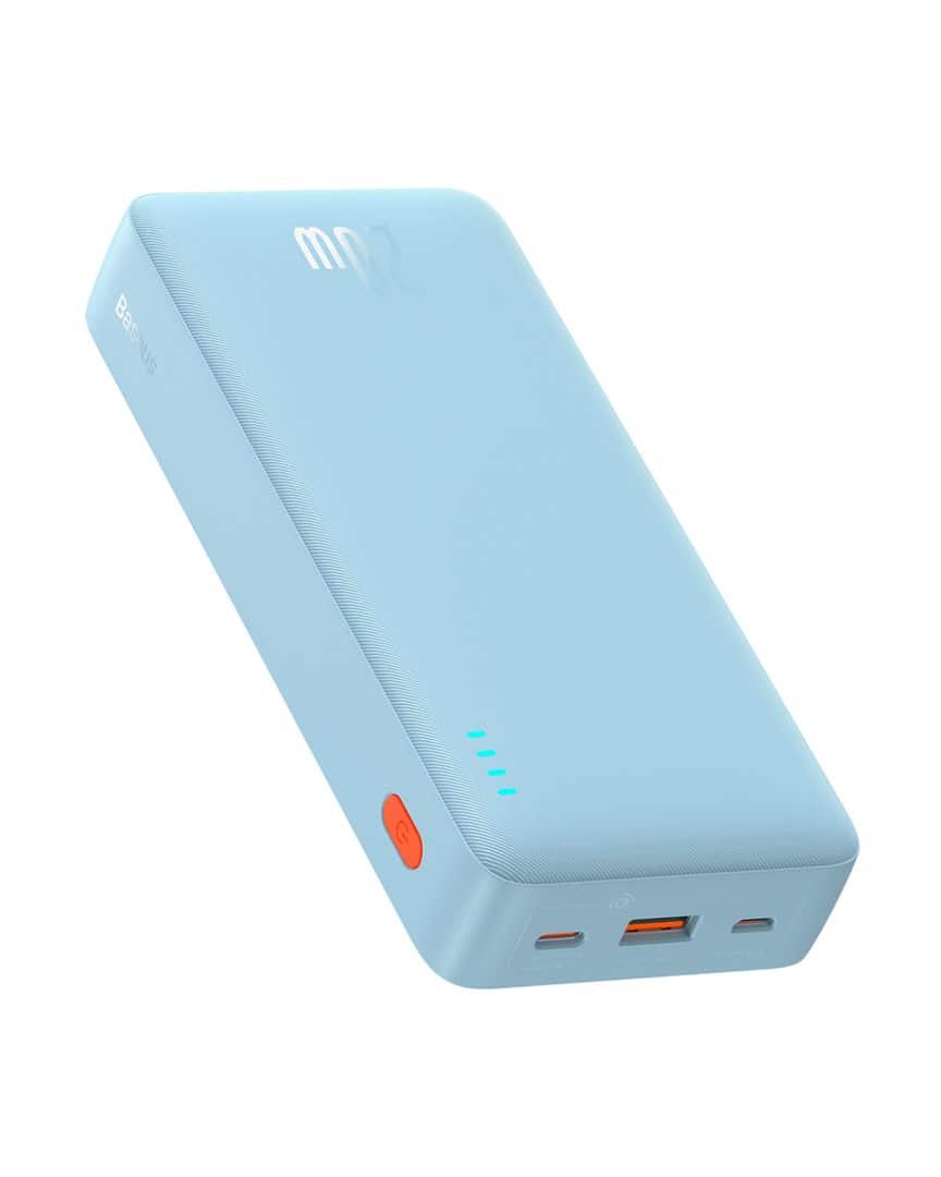 BASEUS POWERBANK AIRPOW 20000MAH 20W (NIEBIESKI) — zdjęcie 1 z 5