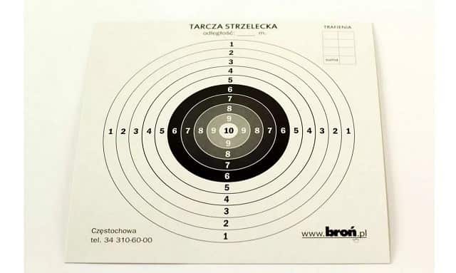 Tarcze papierowe 14x14 cm 100 szt. — zdjęcie 1 z 2