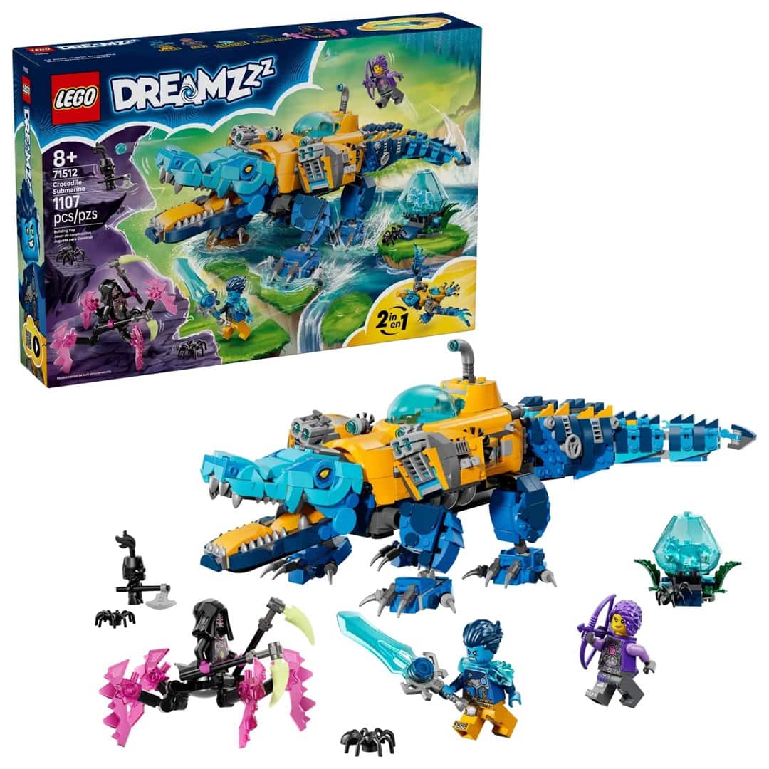 LEGO DREAMZzz 71512 - Krokodylołódź podwodna — zdjęcie 1 z 8