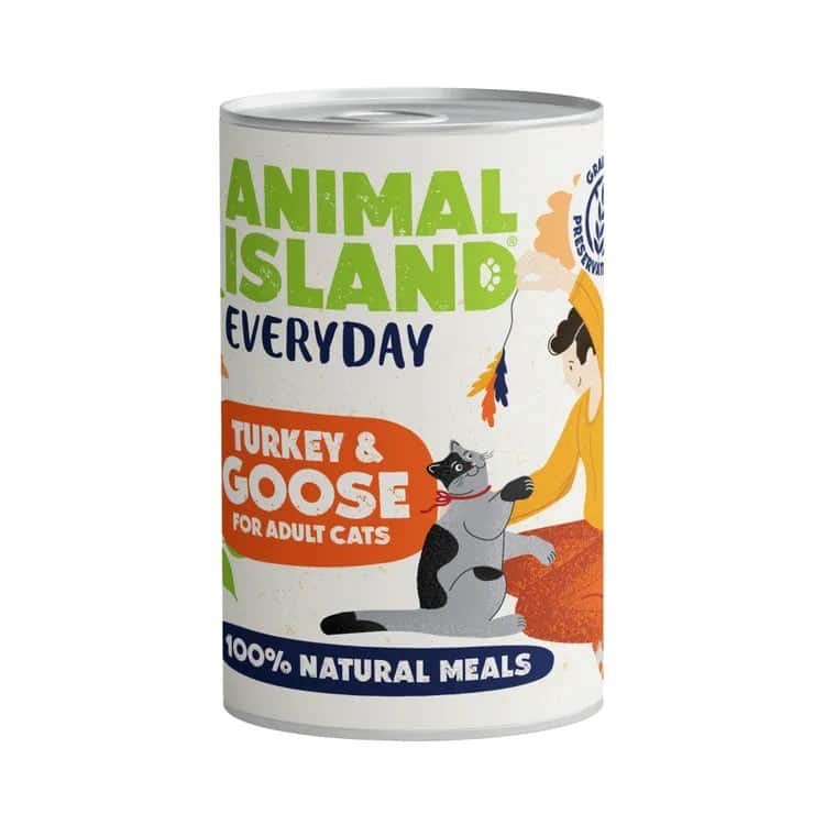 ANIMAL ISLAND Indyk i gęś - 400g
