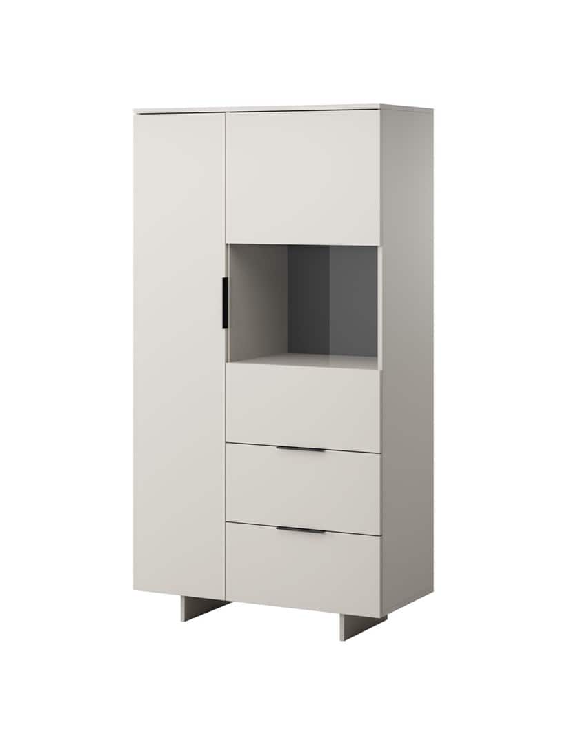 Witryna ALMA 90x41,5xH170 kaszmir — zdjęcie 1 z 4