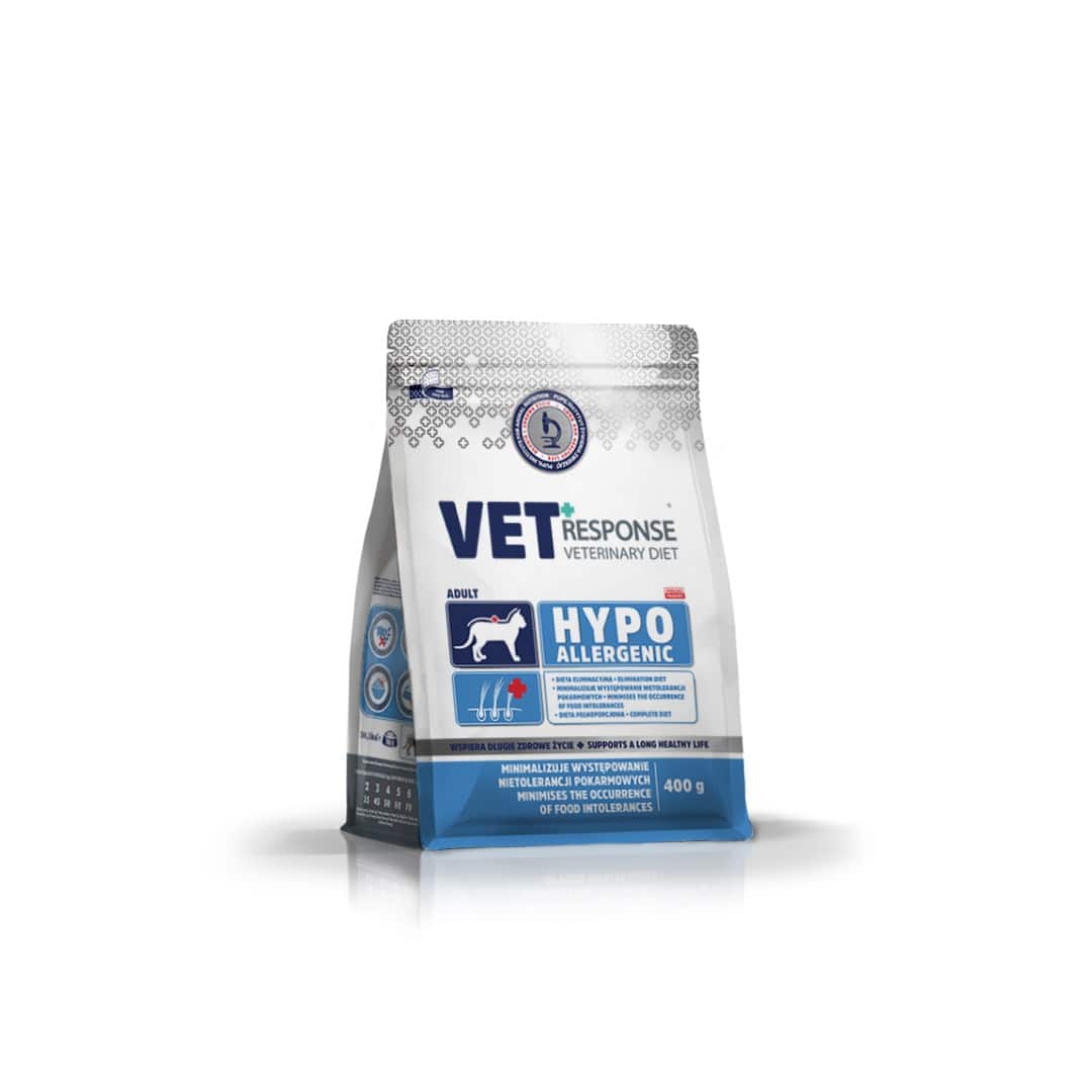 VET RESPONSE HYPPOALERGENIC dla kota 400 g — zdjęcie 1 z 4