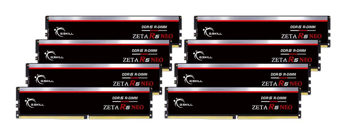 G.SKILL ZETA R5 NEO AMD DDR5 ECC-R 8X48GB 6000MHZ — zdjęcie 1 z 2