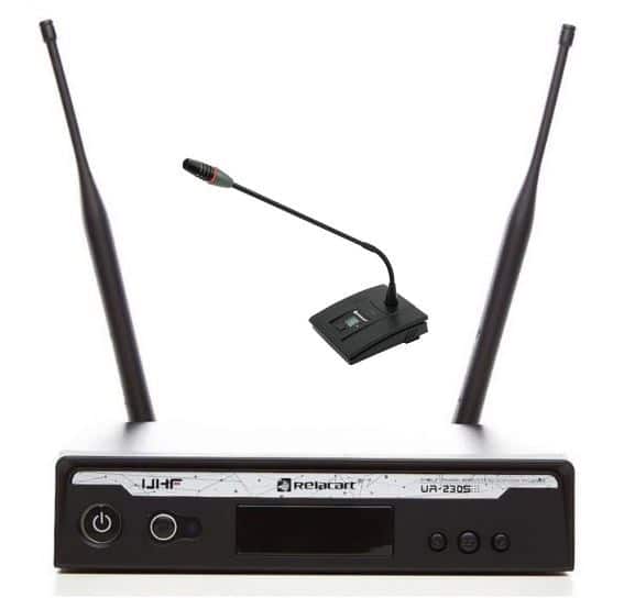 RELACART UR-230S UD-222 - Zestaw Mikrofonu Bezprzewodowego — zdjęcie 1 z 3
