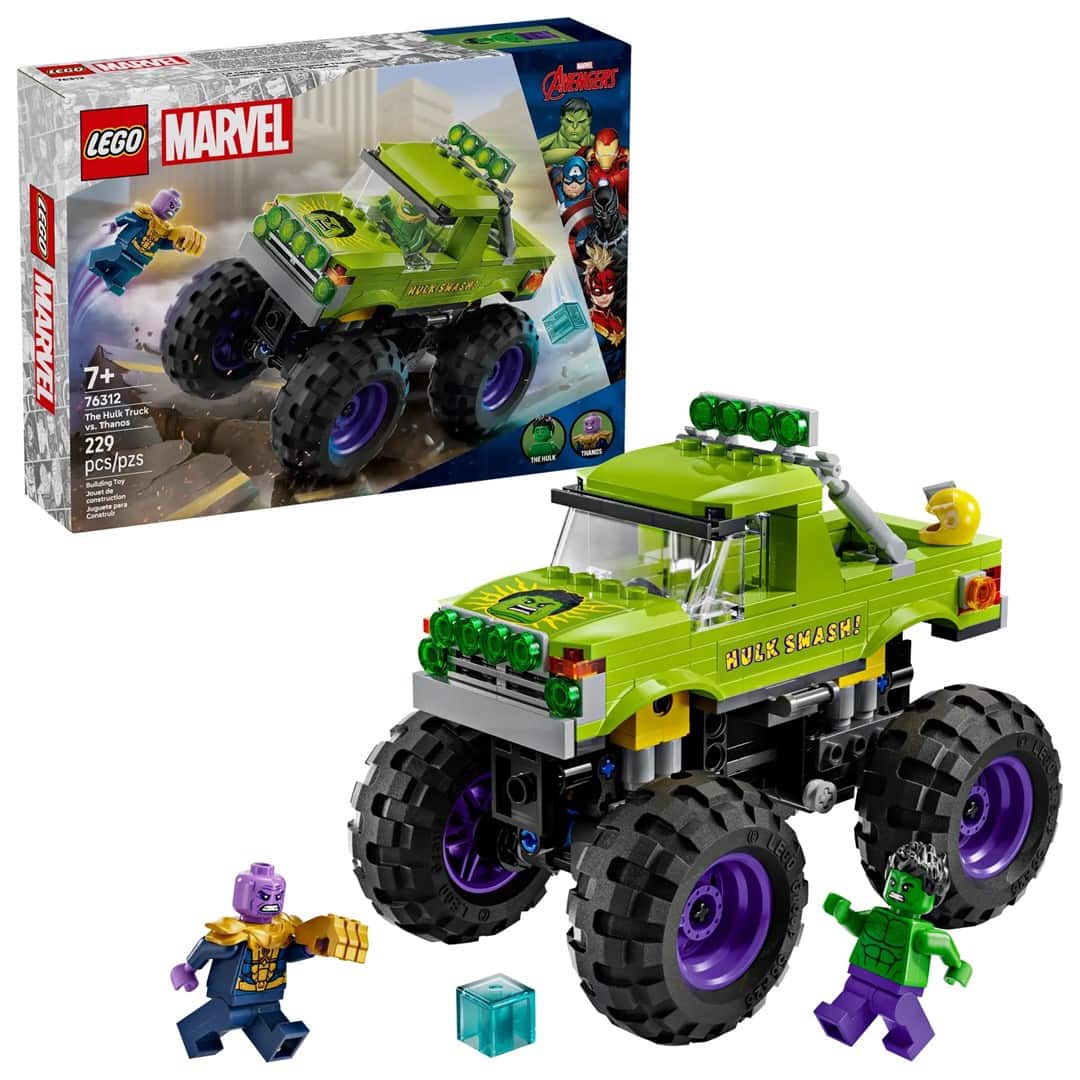 LEGO Marvel Super Heroes - Monster truck Hulka kontra Thanos — zdjęcie 1 z 8