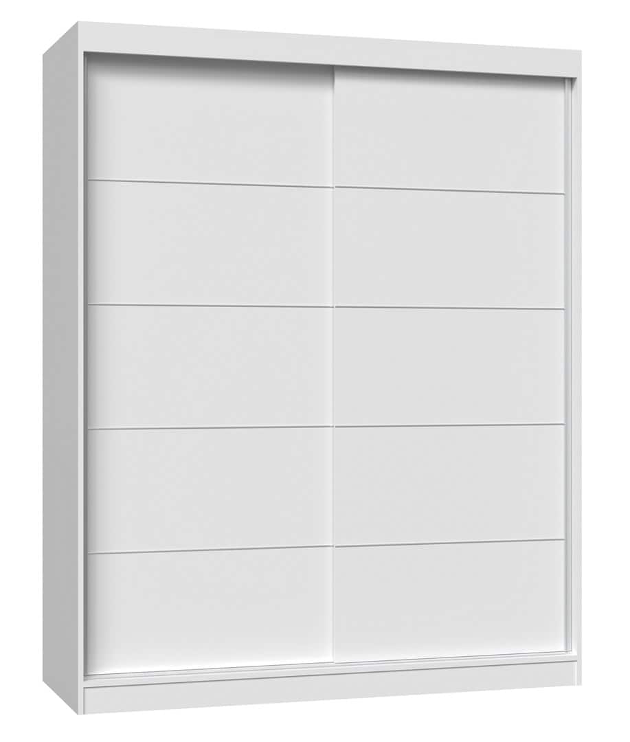 Szafa IGA 160x61xH200 biel z drzwiami przesuwnymi — zdjęcie 1 z 2