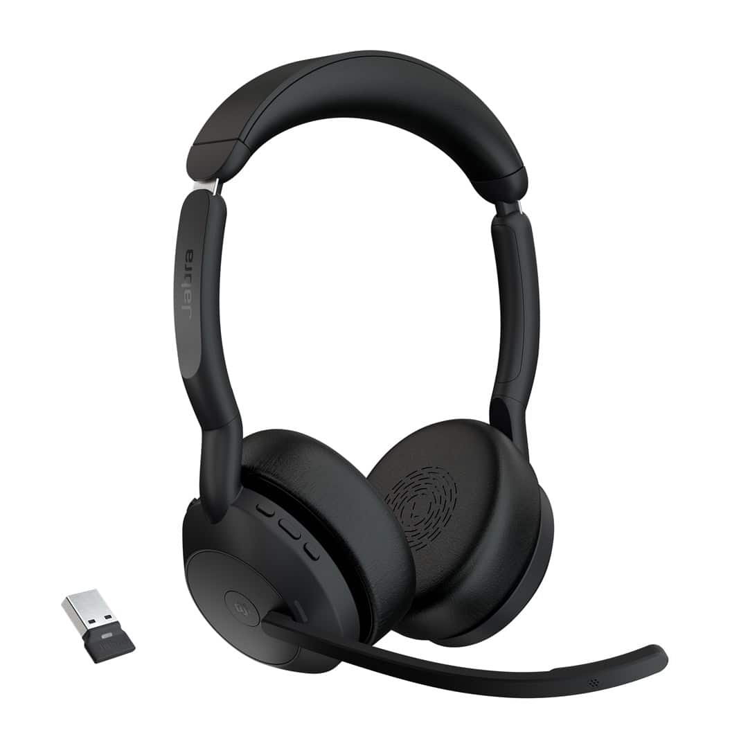 Słuchawki nauszne bezprzewodowe Jabra Evolve2 55 MS Stereo — zdjęcie 1 z 3