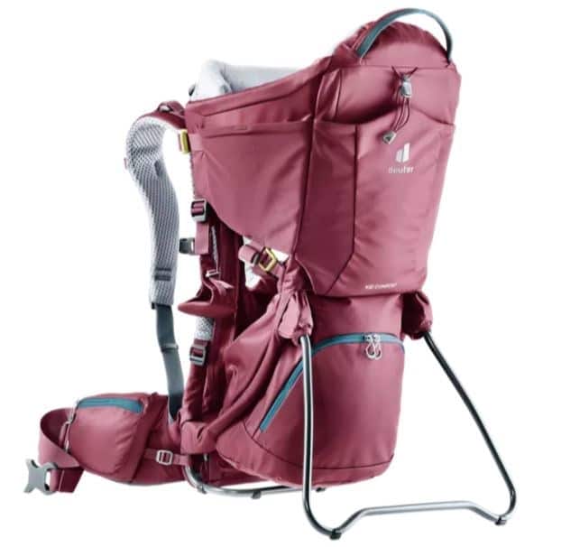 Nosidło turystyczne Deuter Kid Comfort maron — zdjęcie 1 z 5