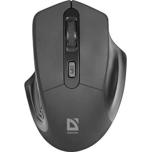 DEFENDER MYSZ DATUM MB-345 RF CZARNA 1600DPI