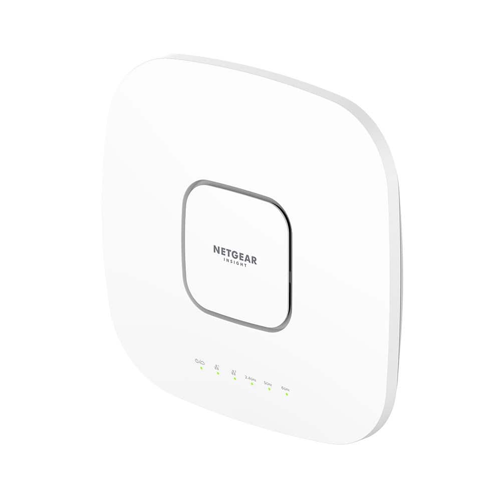 Access Point Wi-Fi 6E Netgear WAX630E 2,4GHz(2x2)/5GHz(4x4)/6GHz(2x2) PoE++/PoE+ 1x1G 1x2,5G — zdjęcie 1 z 8