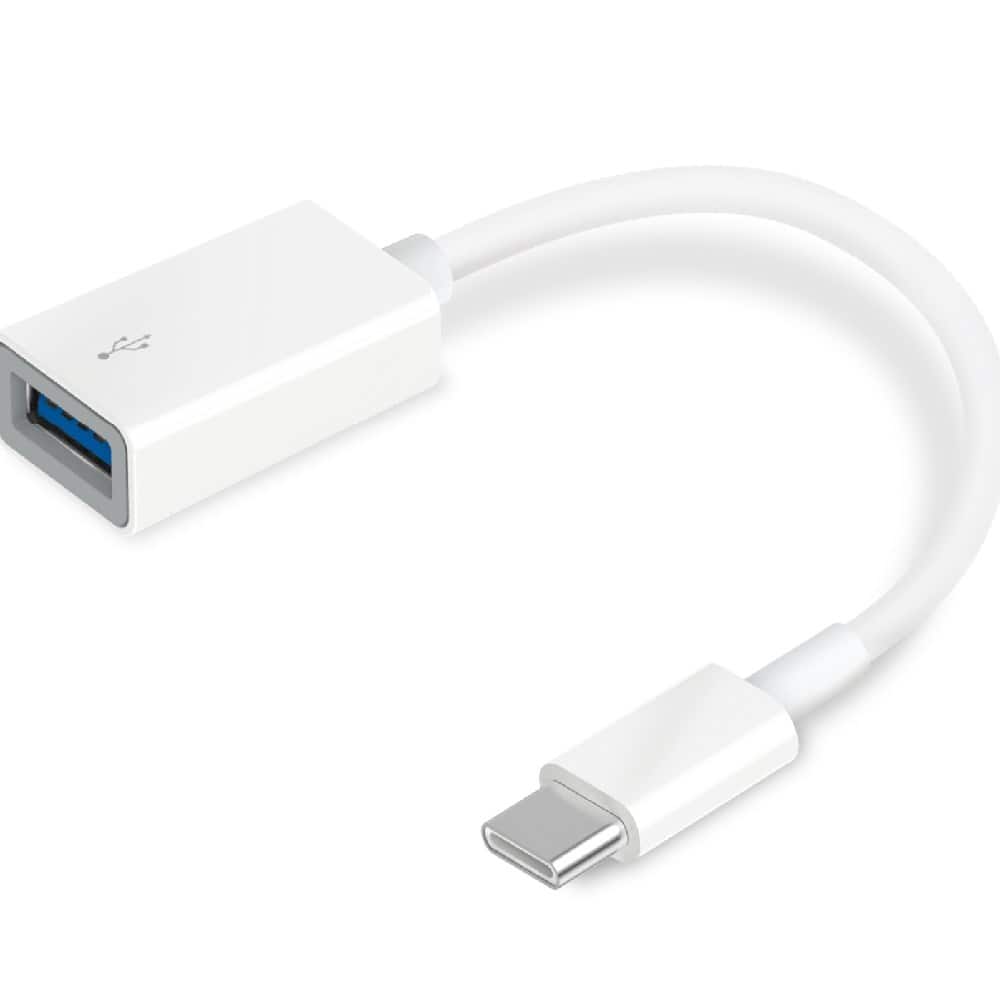 Adapter TP-LINK UC400 (Micro USB typu C M - USB 3.0 F; kolor biały) — zdjęcie 1 z 2