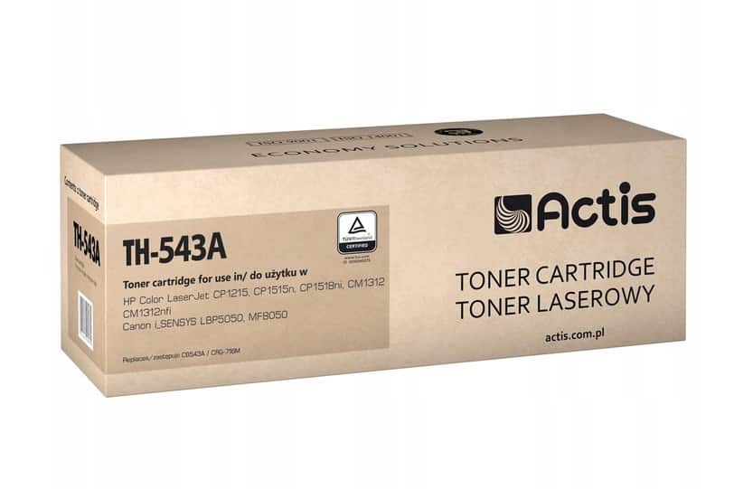 Actis TH-543A Toner, Zamiennik HP 125A CB543A, 1500 stron, Czerwony — zdjęcie 1 z 2