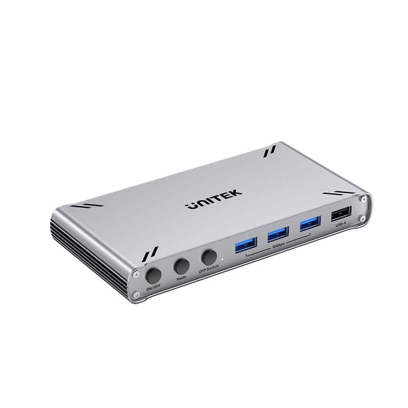 UNITEK PRZEŁĄCZNIK KVM USB-C 10GBPS Z HDMI — zdjęcie 1 z 6