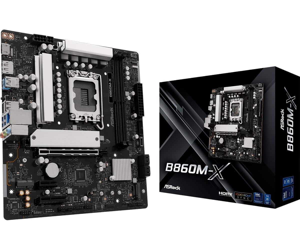 Płyta główna Asrock B860M-X Socket 1851 — zdjęcie 1 z 6